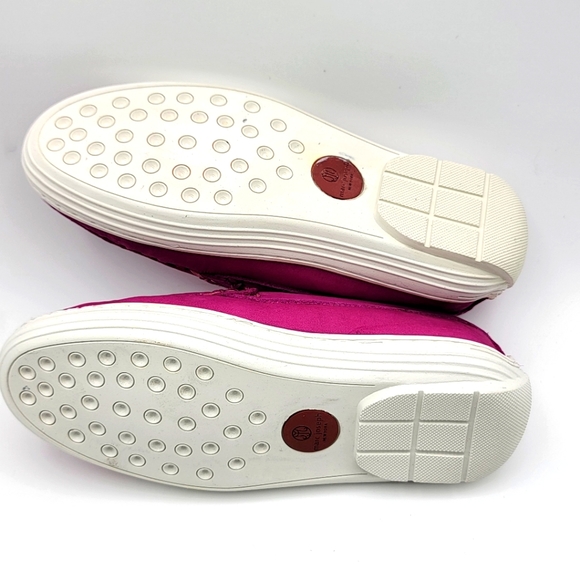 Marc Joseph Mott Street Pink Nubuck Kid Loafer Size 11. S1036 - Picture 5 of 6